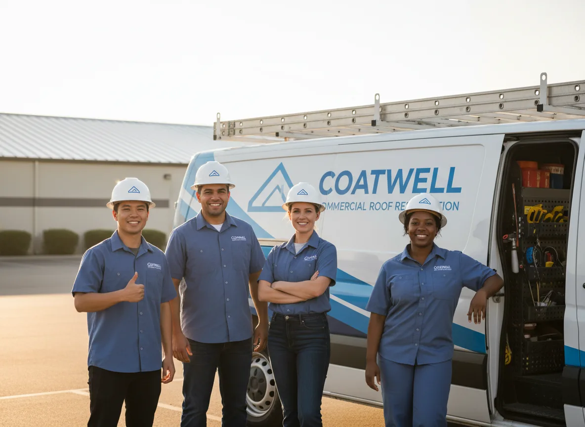 Commercial roof coating company in Smithers, WV